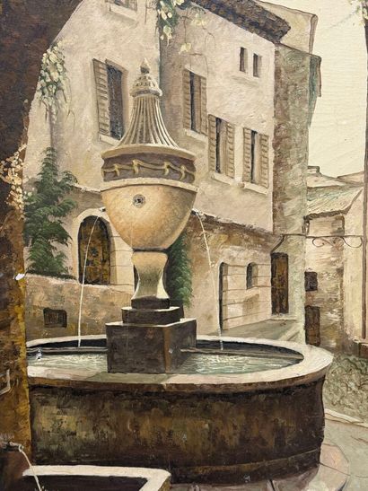 LAINAS - XXe siècle
Vue de la fontaine de...