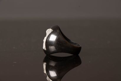 LALIQUE France
Bague en résine et bas-relief...