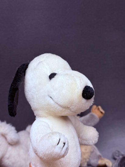 Lot de peluches anciennes, souvenirs de ...