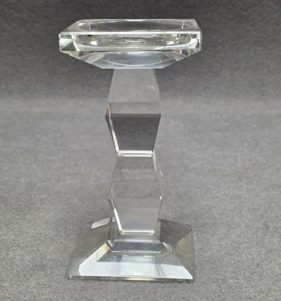 Lampe Berger et bougeoir en cristal
H: 16...