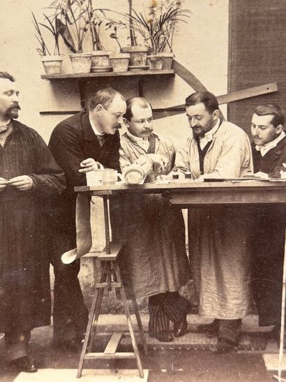 Photographie ancienne: Bureau d'étude des...
