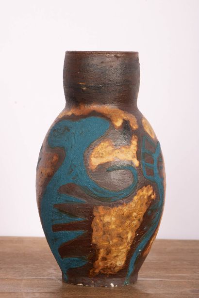 Lot de céramiques : Louis Dage 
- vase en...