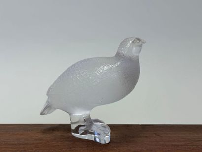 LALIQUE France
Perdrix inquiète, modèle créé...