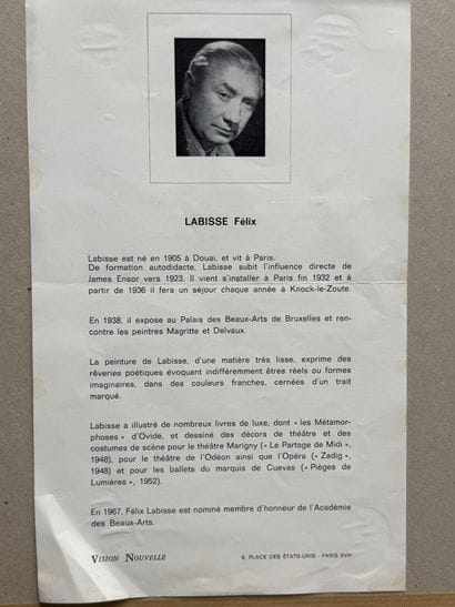 Felix Labisse (1905-1982). 
