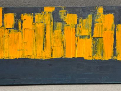 ART XXI°
Peinture abstraite. 
huile sur toile....