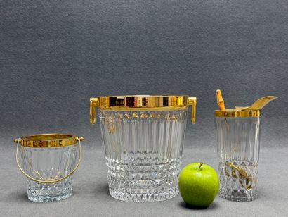 Shaker, seau à Champagne et seau à glaçons...
