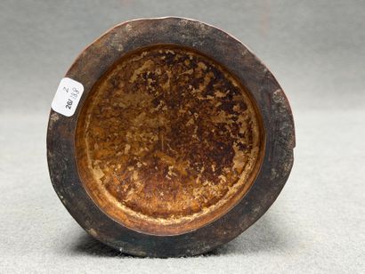 Pot à pinceau bitong en bambou sculpté de...