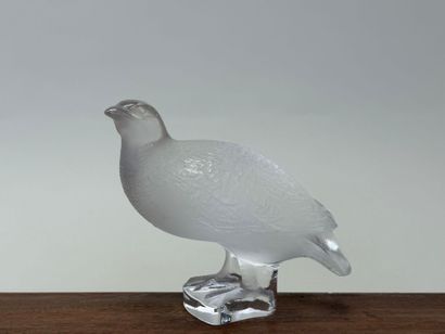 LALIQUE France
Perdrix inquiète, modèle créé...