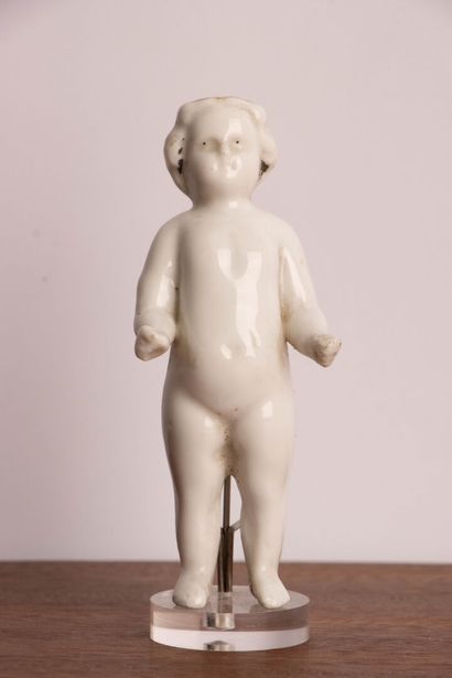 Frozen Charlotte en porcelaine tendre XIX°
H....
