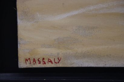 MASSALY XX° 
Le Torero
Huile sur toile moderne
106...