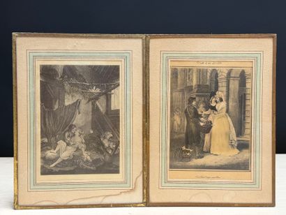 Cries of old london. 
Quatre gravures sous...