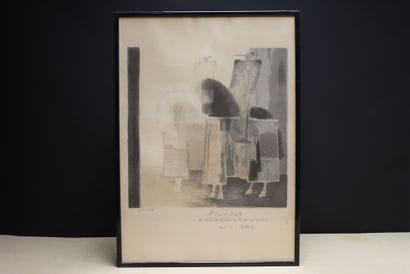 Bernard CATHELIN (1919-2004) 
Entrée des...