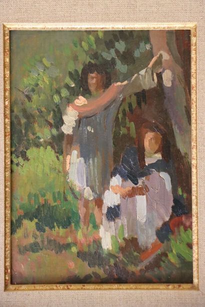 Alfred Marie LE PETIT (1876-1953) 
Esquisse
Huile...