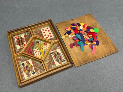 Nain jaune en coffret. 
4,5 x 30 x 25 cm...