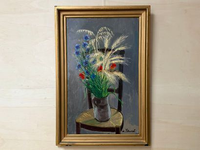 Maurice BRUNET (1911-1997)
Bouquet des champs
huile...