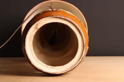 Lampe en ceramique allemande 1970. 
H. :46...