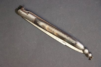 Couteau de chasse pliant Solognot, manche...