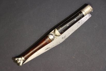 Couteau pliant navaja XIX° de Thiers , manche...