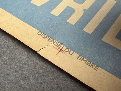 Devenez mineur. 
Affiche publicitaire. 
80...