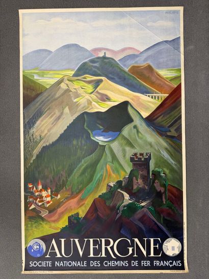 GIROUX André (1895-1965 ) 
SNCF. 