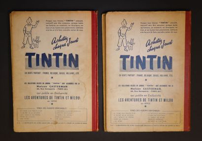 TINTIN. 
Quatre album 