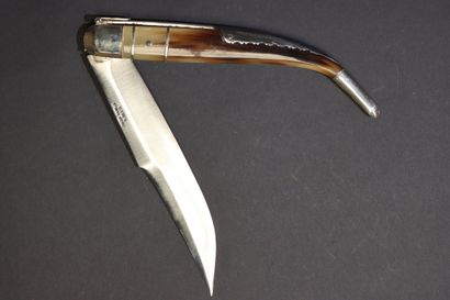 Grand couteau pliant navaja type cornillon,...