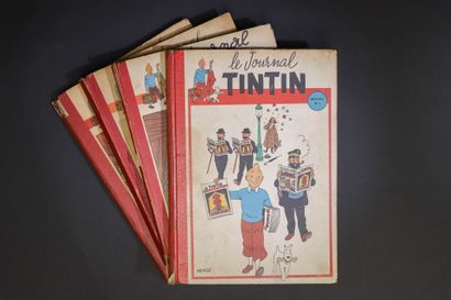 TINTIN. 
Quatre album 