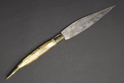 Grand couteau espagnol pliant type Navaja...