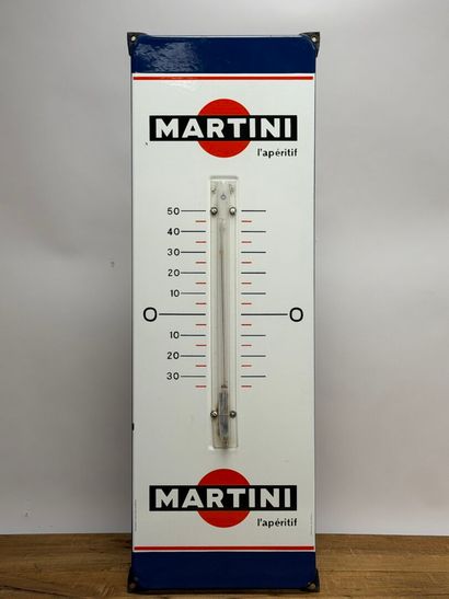 MARTINI, L'Apéritif, 
Plaque thermomètre...