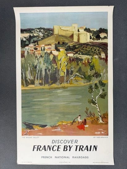 SNCF. 
Yves Brayer (1907-1990) d'après
