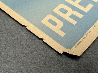 Devenez mineur. 
Affiche publicitaire. 
80...