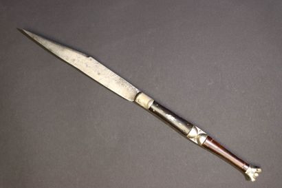 Couteau pliant navaja XIX° de Thiers , manche...