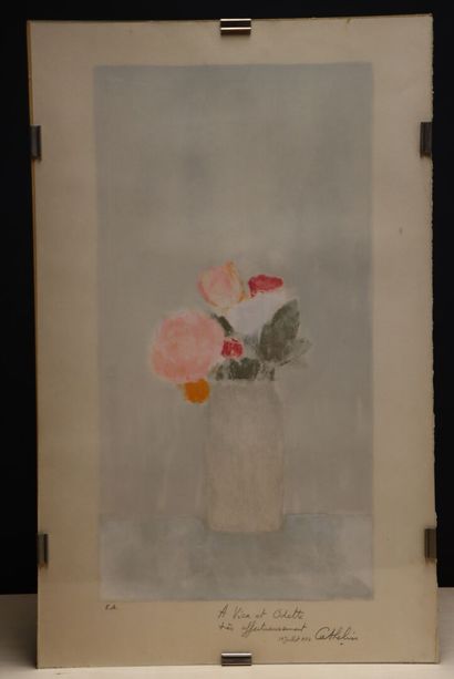 Bernard CATHELIN (1919-2004) 
Nature morte...
