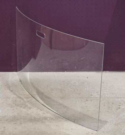 Pare feu cheminée en Verre 
56 x 96 cm
