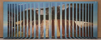 LE CORRE
Paysage 1978
Diptyque de deux huiles...