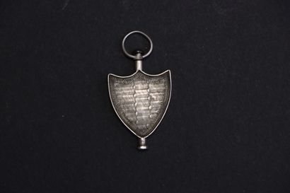 Boucle de ceinture vers 1900 à décor de salamandre...
