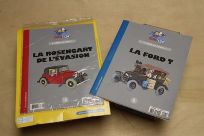 TINTIN L'oreille cassée. 
Réunion de deux...