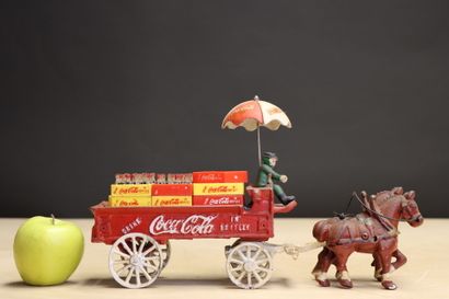 Coca-Cola: Chariot hippomobile publicitaire...