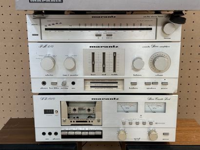 MARANTZ - Chaine hifi comprenant : tuner,...
