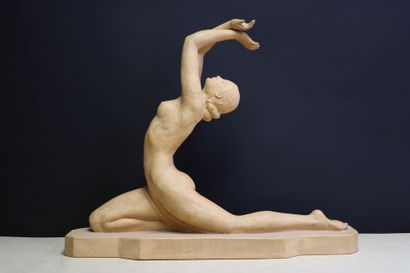 J. DALBREUSE (XXe)
Danseuse
Epreuve en terre-cuite...