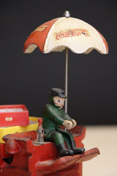 Coca-Cola: Chariot hippomobile publicitaire...