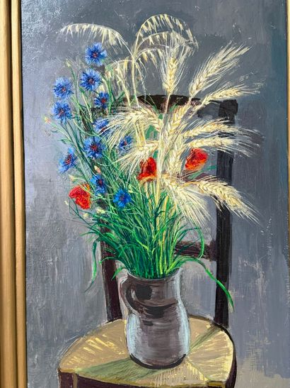 Maurice BRUNET (1911-1997)
Bouquet des champs
huile...