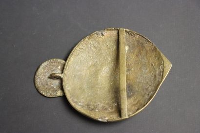 Encrier en bronze, cache serrure en bronze,...