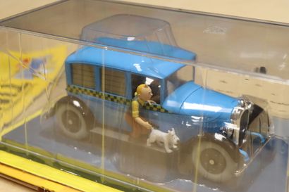 TINTIN en Amérique. 
Réunion de deux miniatures...