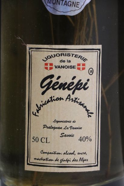 Génépi. 
Liquoristerie de la vanoise. 
50...