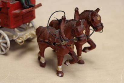 Coca-Cola: Chariot hippomobile publicitaire...