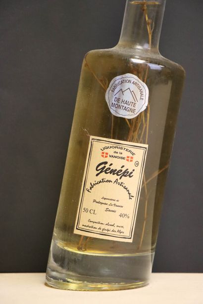 Génépi. 
Liquoristerie de la vanoise. 
50...
