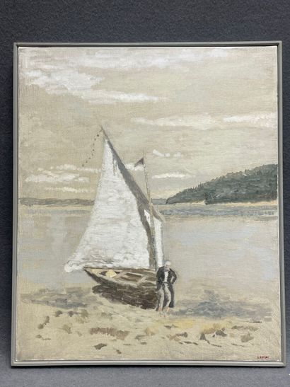 André LEOCAT (1949) 
La dernière traversée....