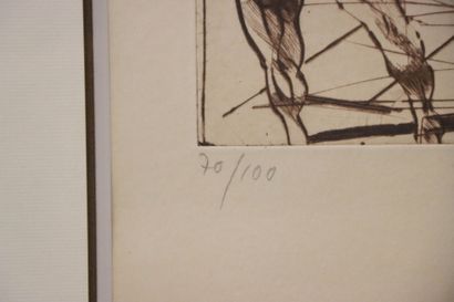 Claude WEISBUCH (1927-2014)
Lithographie...