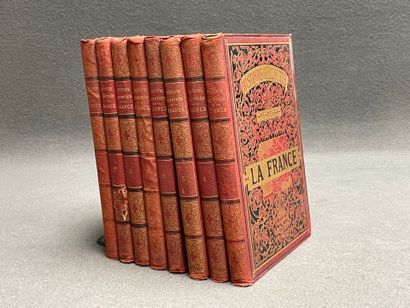Histoire de France illustrée. 
huit volumes....